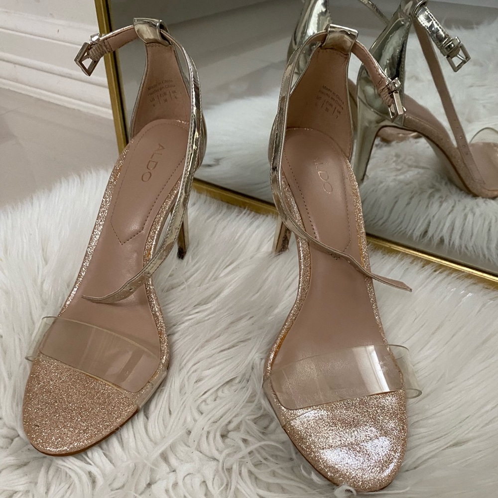 ALDO - golden heels *SALE*